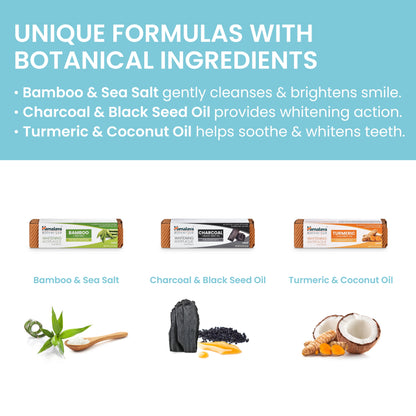 Botanique Whitening Antiplaque Toothpaste, Variety Pack Mint Flavors, 4 Oz, 4 Pack