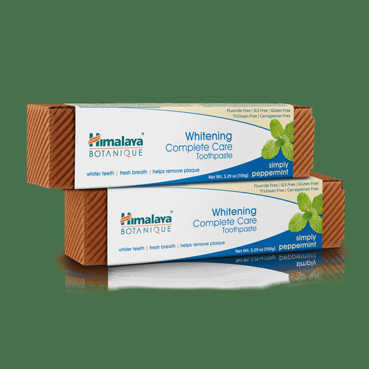 Botanique Whitening Complete Care Toothpaste, Peppermint Flavor, 5.29 Oz, 2 Pack